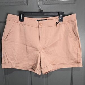 Soft Peach Chino Style Shorts